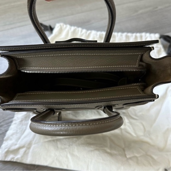 Celine Nano Luggage Tote Souris - Picture 4 of 8
